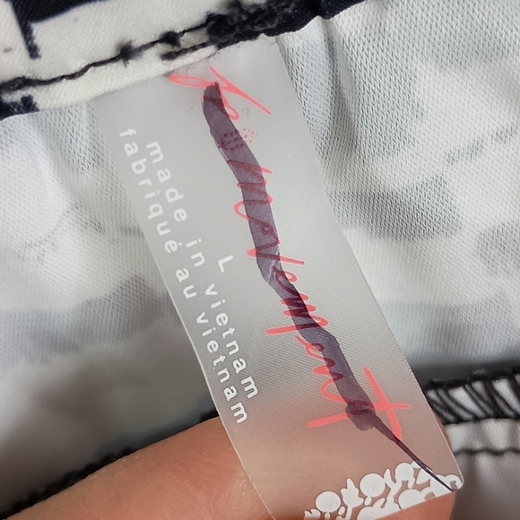 NEW Free People Aces Printed Pants Size Large $128 - Picture 7 of 8